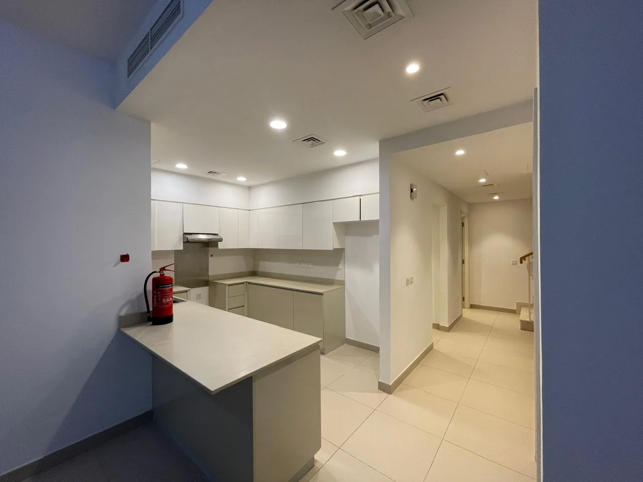 Technician carrying out renovation work inside a Dubai villa — supporting project view 1